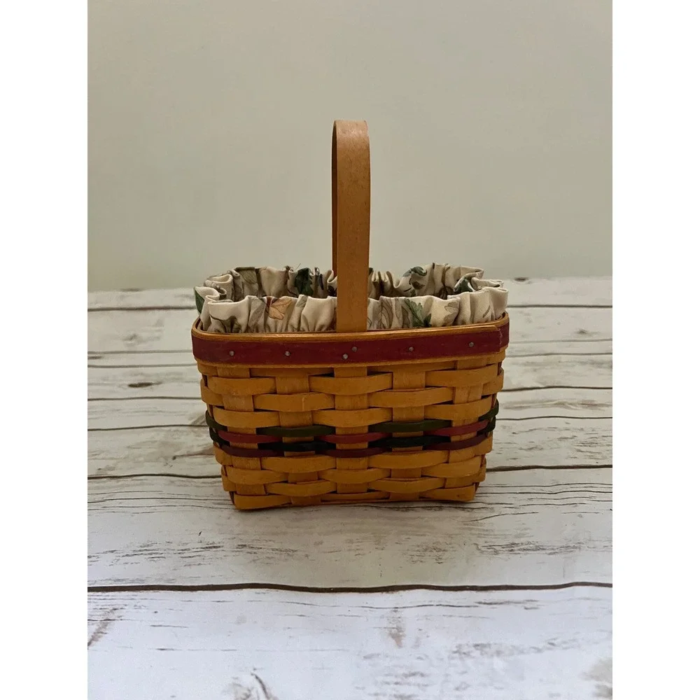 Longaberger Bee Basket Brown 1999 Building Tomorrow Together Small 7.5in